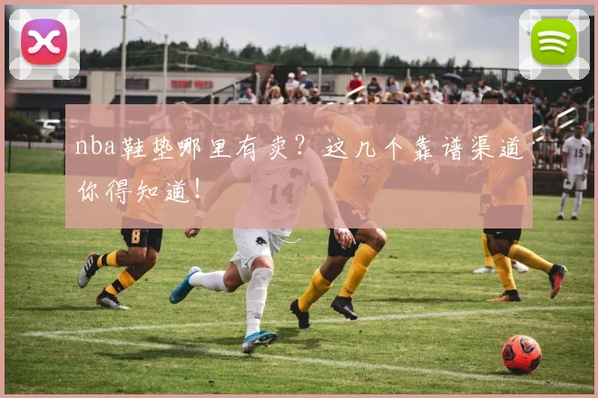 nba鞋垫哪里有卖？这几个靠谱渠道你得知道！